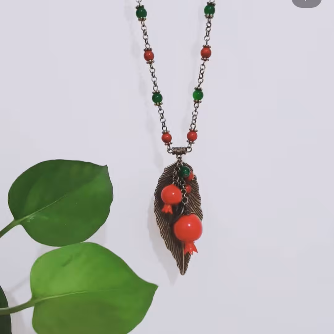 گردنبند انار  یلدا