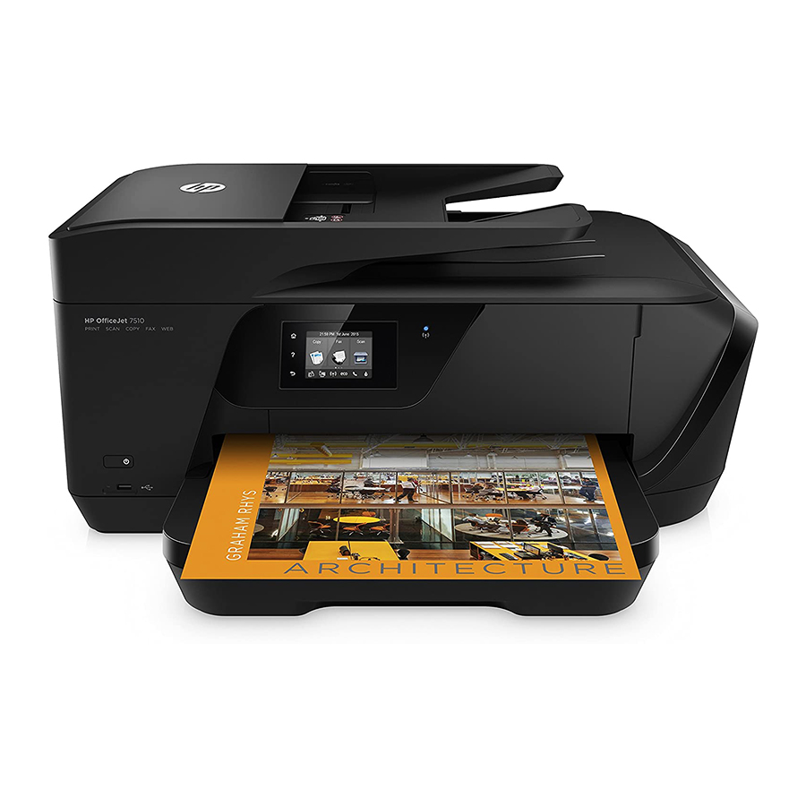 قیمت و خرید پرینتر رنگی 4 کاره جوهرافشان اچ پی مدل OfficeJet 7510 Wide Format | یاس ارتباط