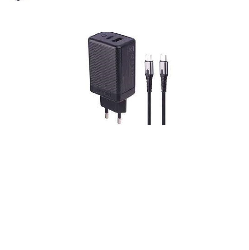 شارژر هیسکا مدل H-126GAN همراه با کابل تایپ سی