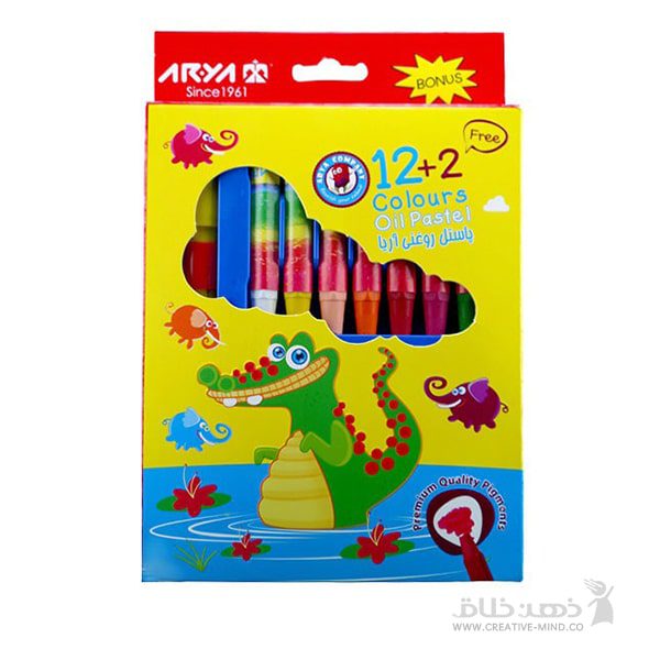 پاستل روغنی آریا