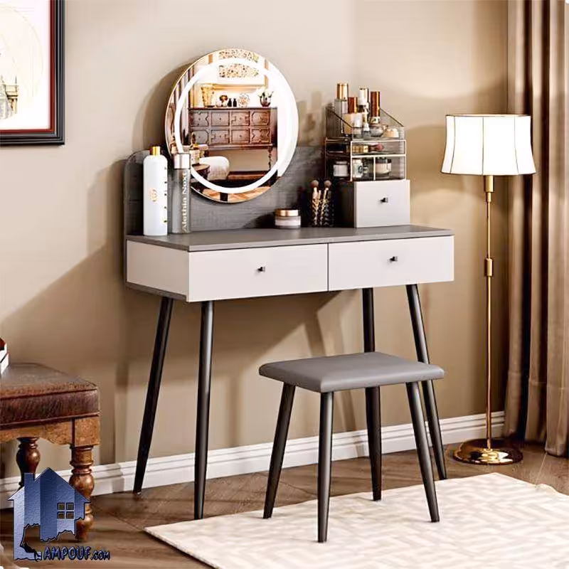 میز آرایش لامپ دار DJ665