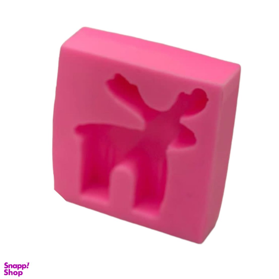 قالب سيليكونى مدل گوزن رنگ صورتی