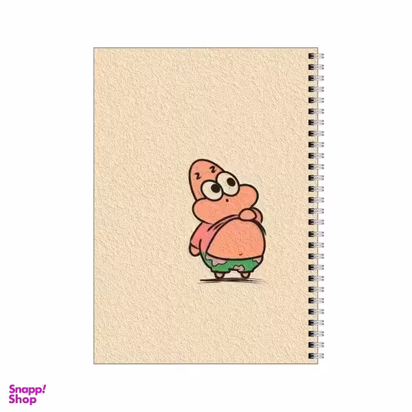 دفتر مشق 80 برگ بامبیلیپ طرح پاتریک باب اسفنجی اینا کد 4142175