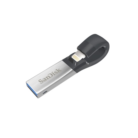 فلش مموری لایتنینگ و USB3.0 سن دیسک مدل iXPAND ظرفیت 64 گیگابایت