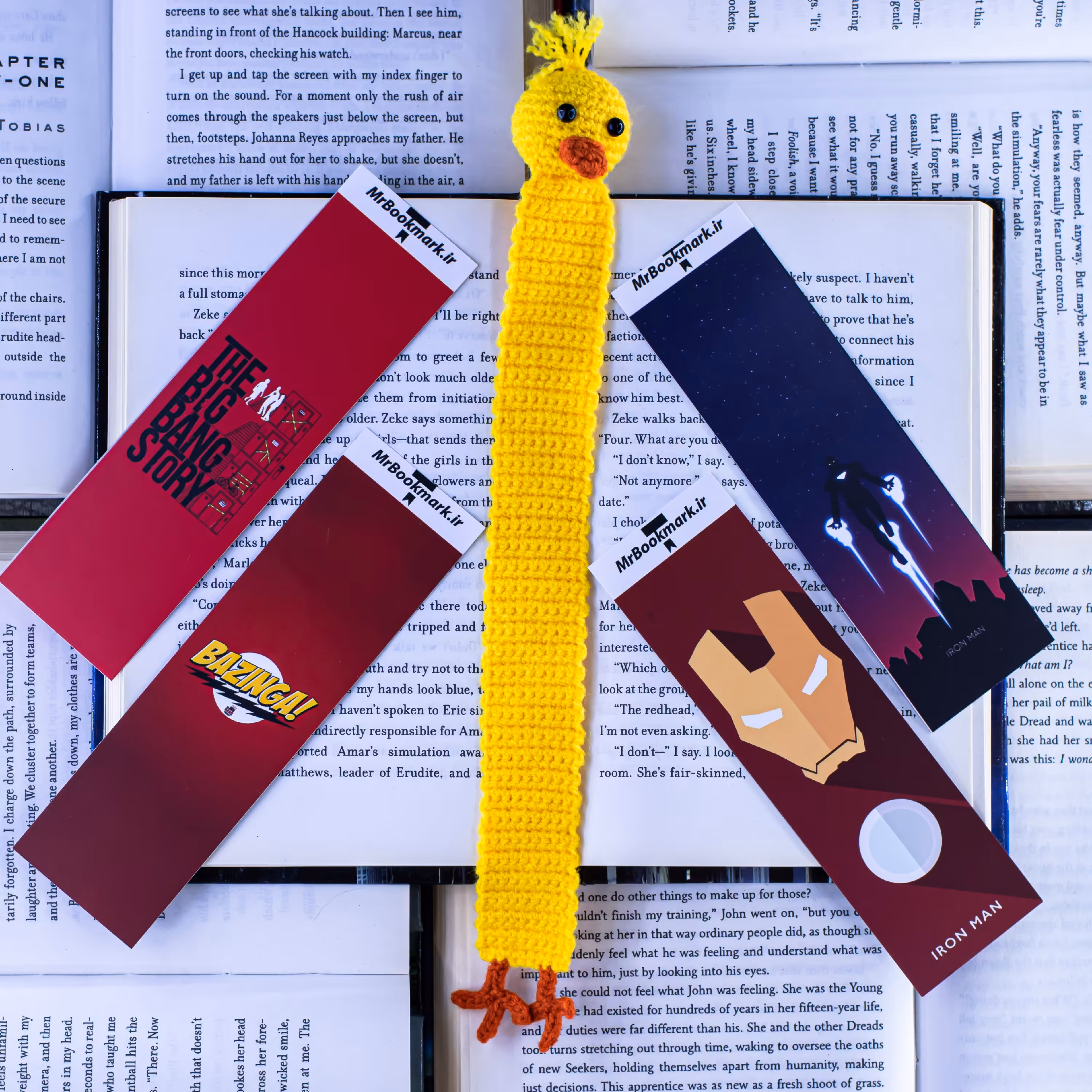 بوکمارک و نشانگر کتاب دارای تخفیف( پک اقتصادی 5 عددی کد 020)