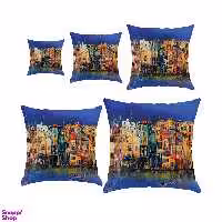 کوسن مدل S5-10307 مجموعه 5 عددی چند رنگ