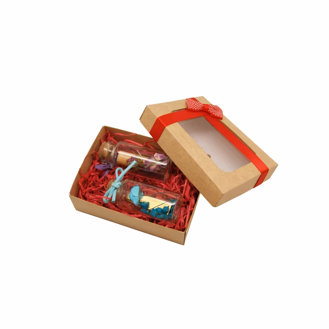 فلش مموری فلزی 16 گیگ مدل v21 به همراه شیشه گل محمدی