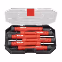 ست 6 عددی پیچ گوشتی ساعتی رونیکس مدل RH-2712