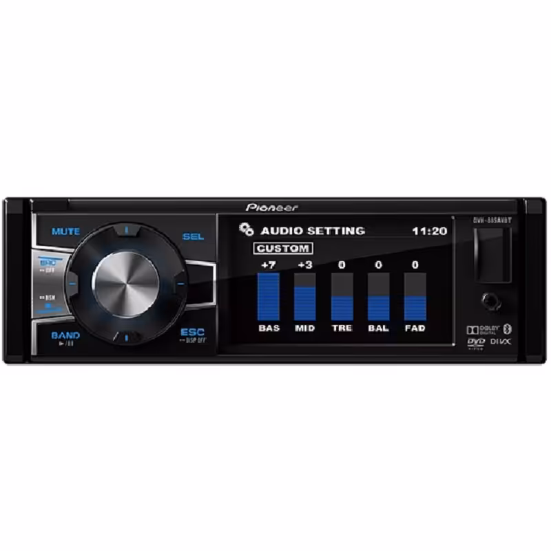 پخش کننده خودرو پایونیر مدل دی وی اچ 885 ای وی بی تی
