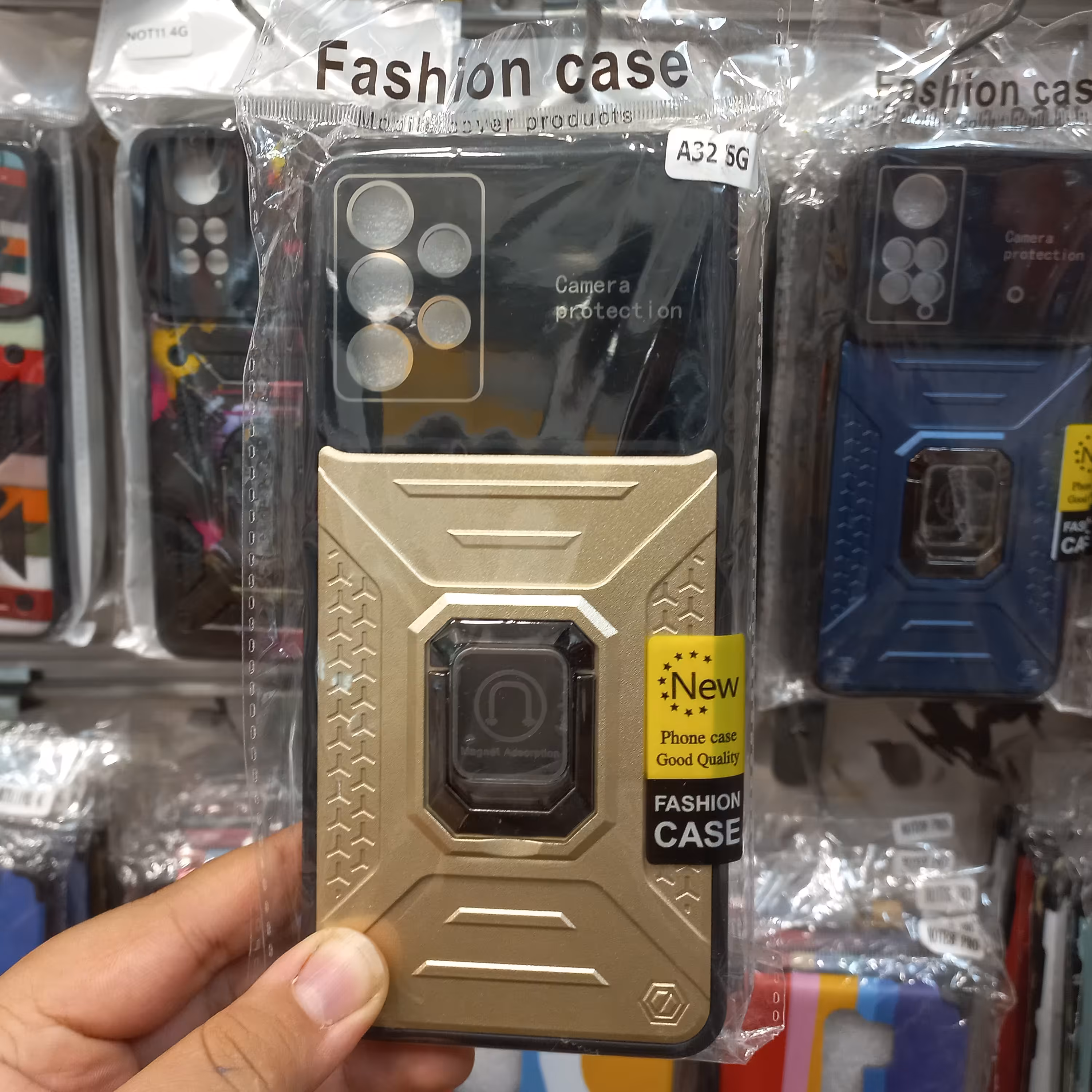 قاب a32 5G رنگ طلایی 