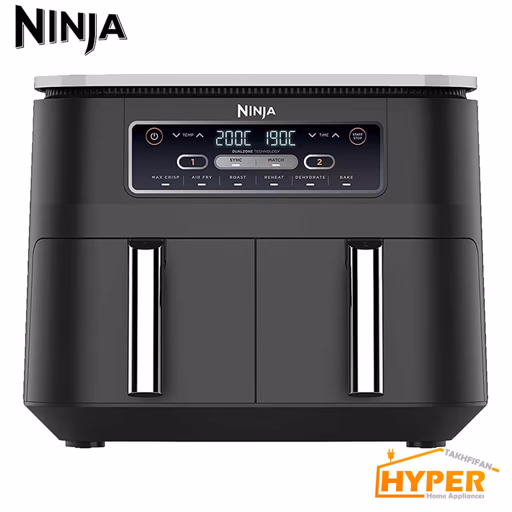 سرخ کن نینجا AF300 مشکی 7.6 لیتری