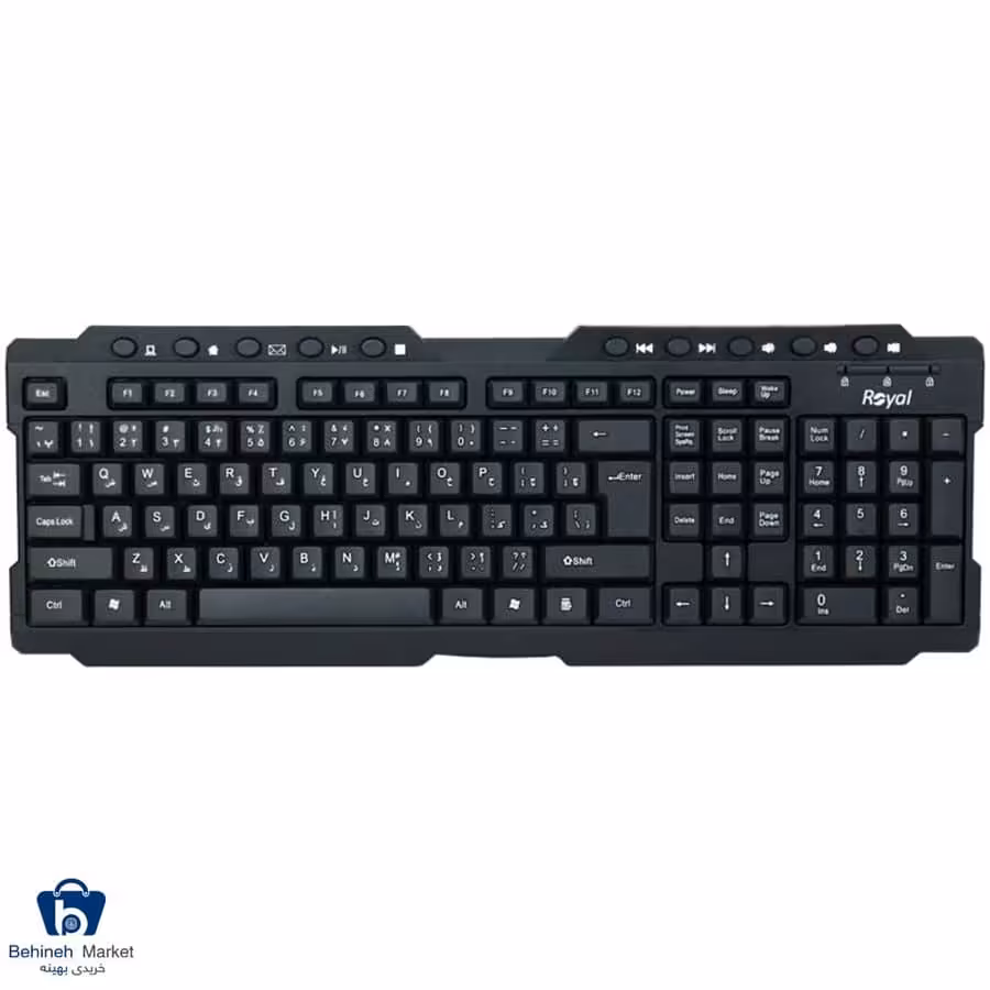 کیبورد باسیم رویال مدل R-K155