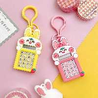 ماشين حساب فانتزی آويز دار طرح خرگوش