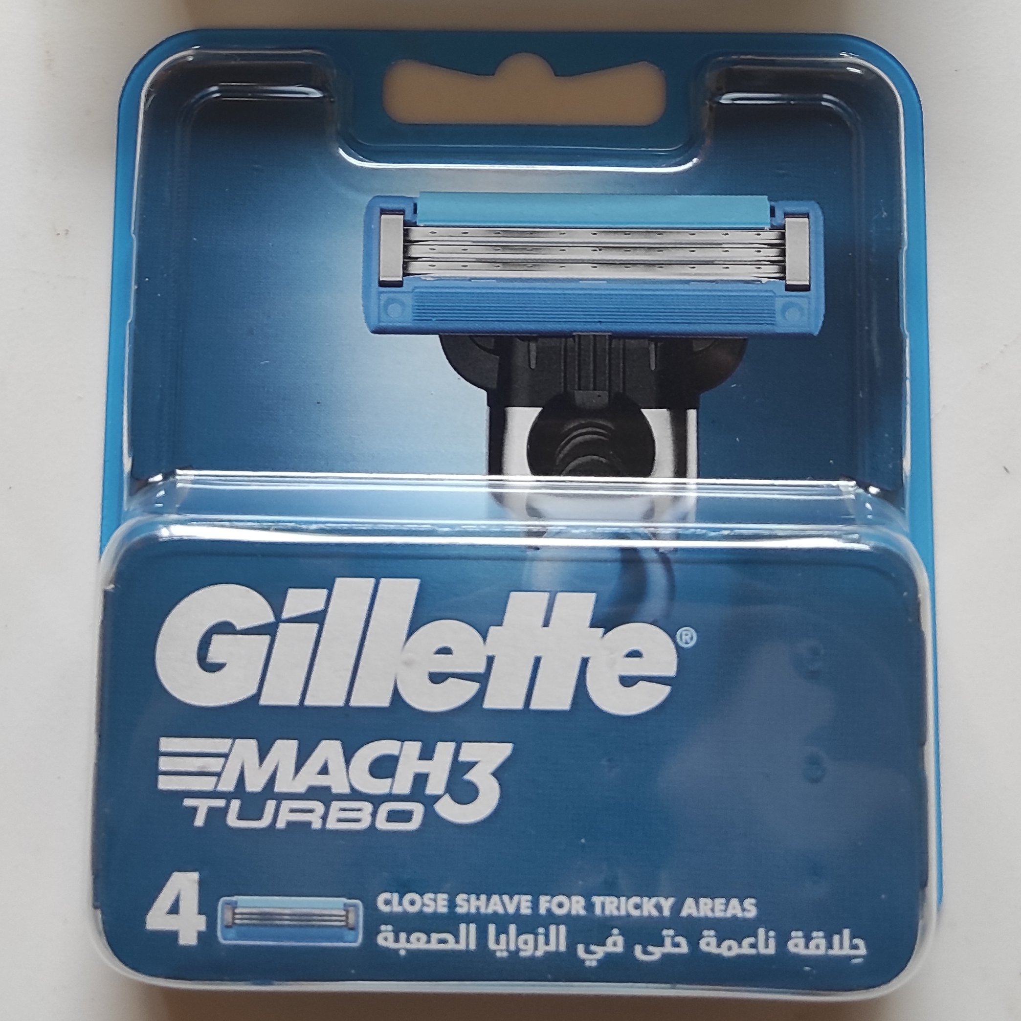 تیغ یدک مارک ژیلت مدل ماک3توربو پک4عددی