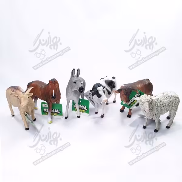 پک حیوانات مزرعه 6 عددی سایز متوسط