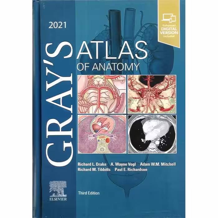 GRAYS ATLAS OF ANATOMY 2021 (Third Edition)
