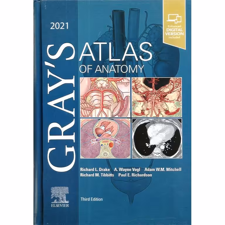 GRAYS ATLAS OF ANATOMY 2021 (Third Edition)