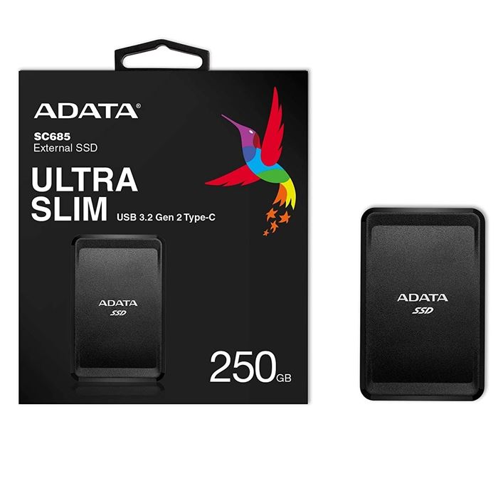 حافظه اس اس دی اکسترنال ای دیتا مدل SC685 ظرفیت 250 گیگابایت