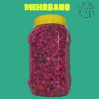 ترشی لیته مخلوط لبویی بنفش رنگ یک کیلویی بدون افزودنی بهداشتی وسالم وخانگی 