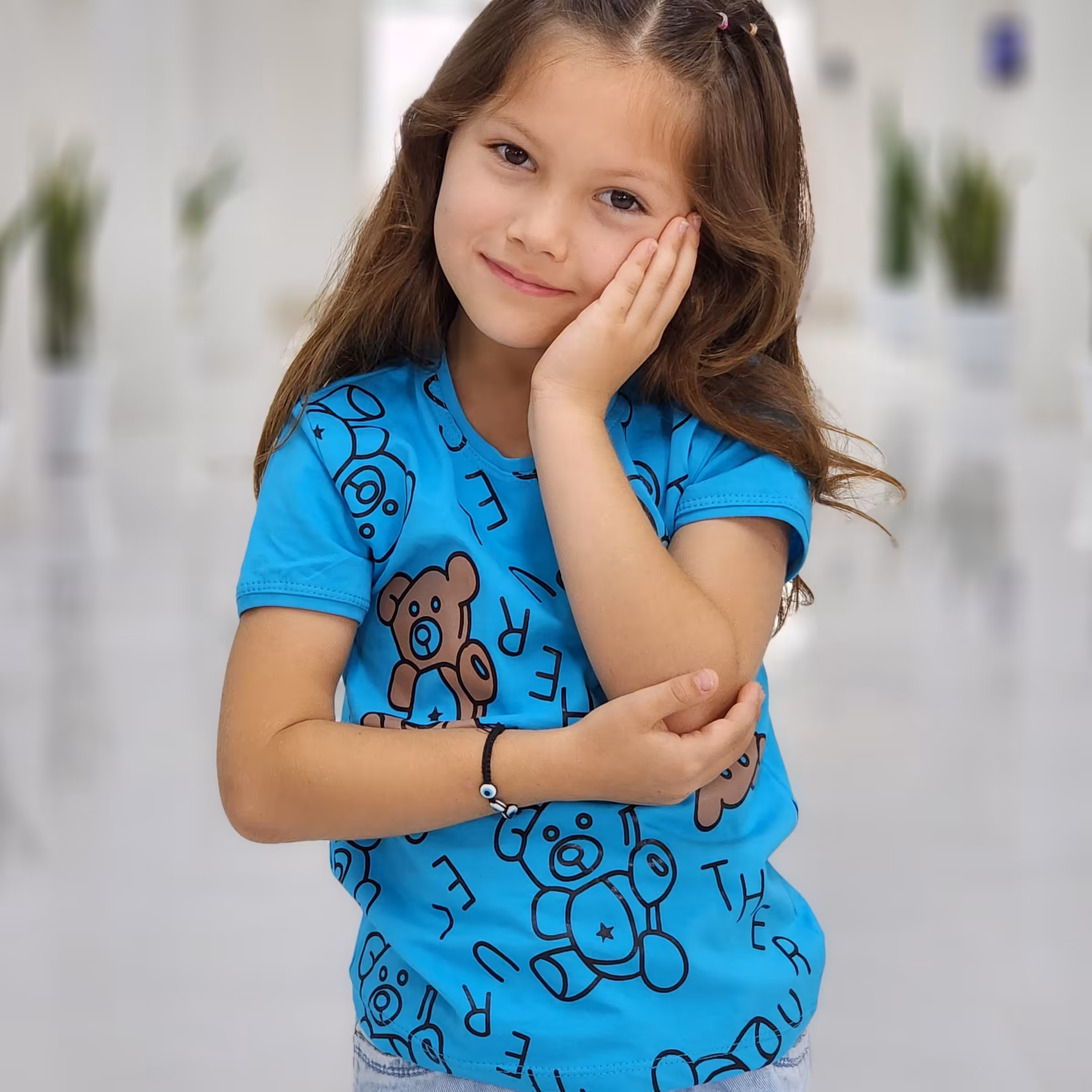 تیشرت تک خرس مناسب دختروپسر