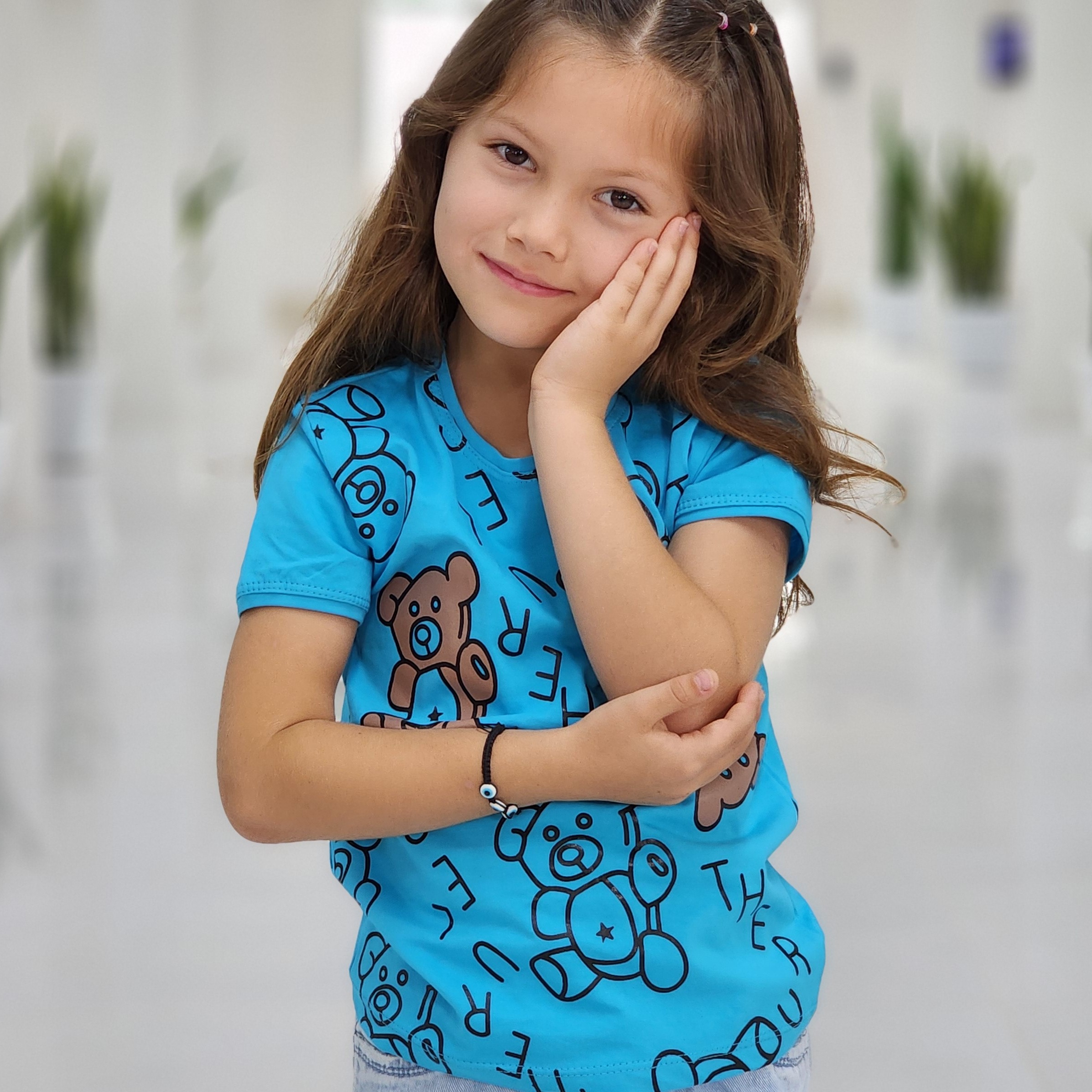 تیشرت تک خرس مناسب دختروپسر