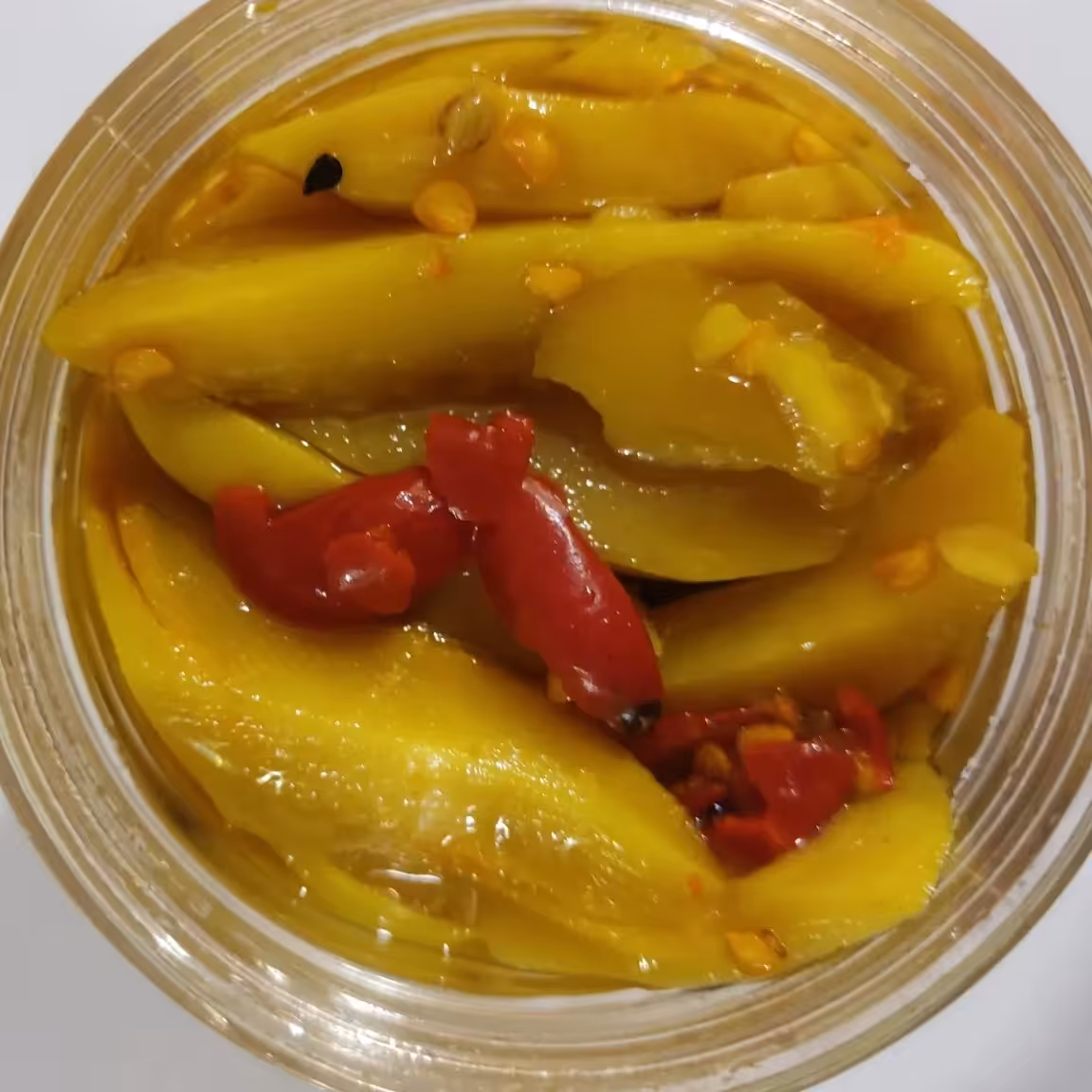 ترشی انبه خانگی 800 گرمی