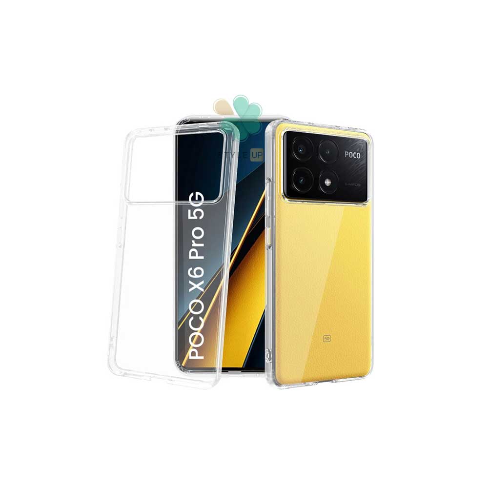 قاب گوشی ژله ای شفاف مناسب Xiaomi Poco X6 Pro