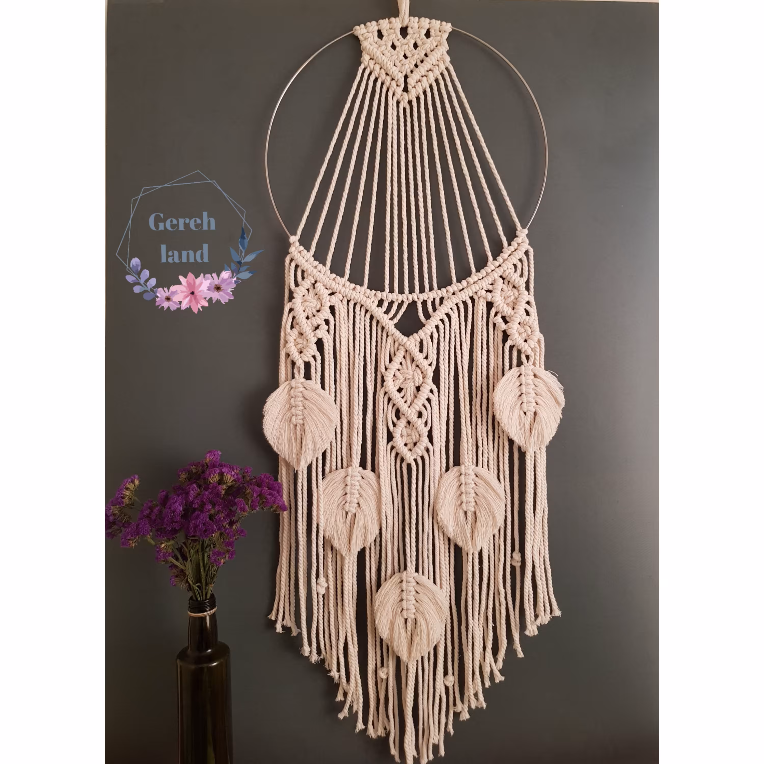 دیوارکوب مکرومه دریمکچر