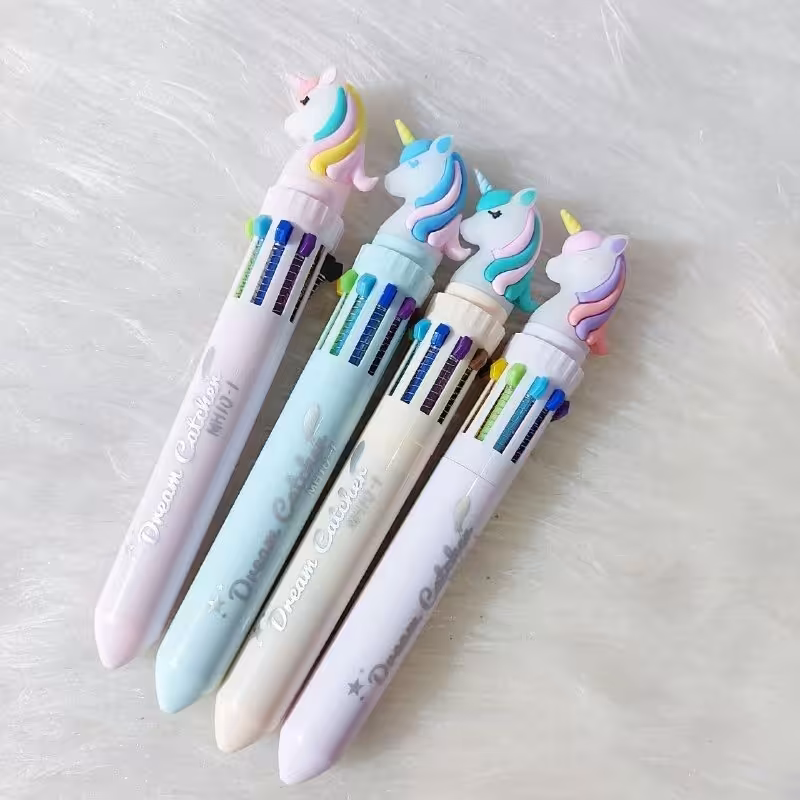 خودکار ده رنگ یونیکورن 