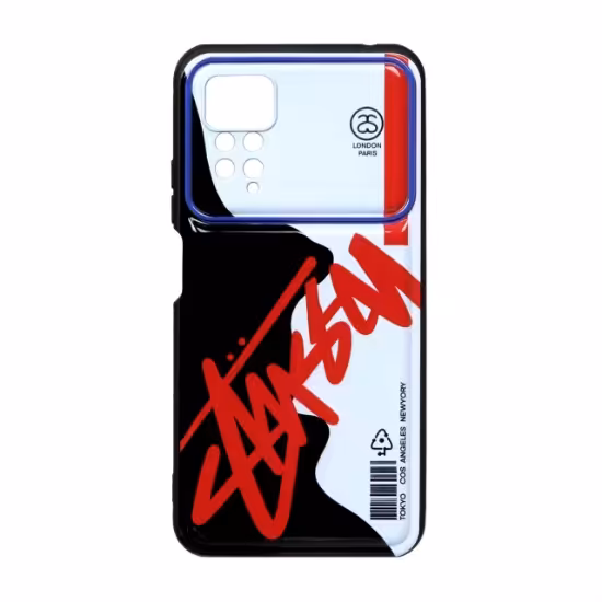 قاب گوشی لنز برجسته طرح دار برای Xiaomi Redmi Note 12 Pro 4G / Redmi Note 11 Pro - کد 23