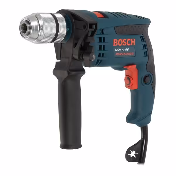 دریل ضربه ای بوش 600 وات مدل GSB 13 RE