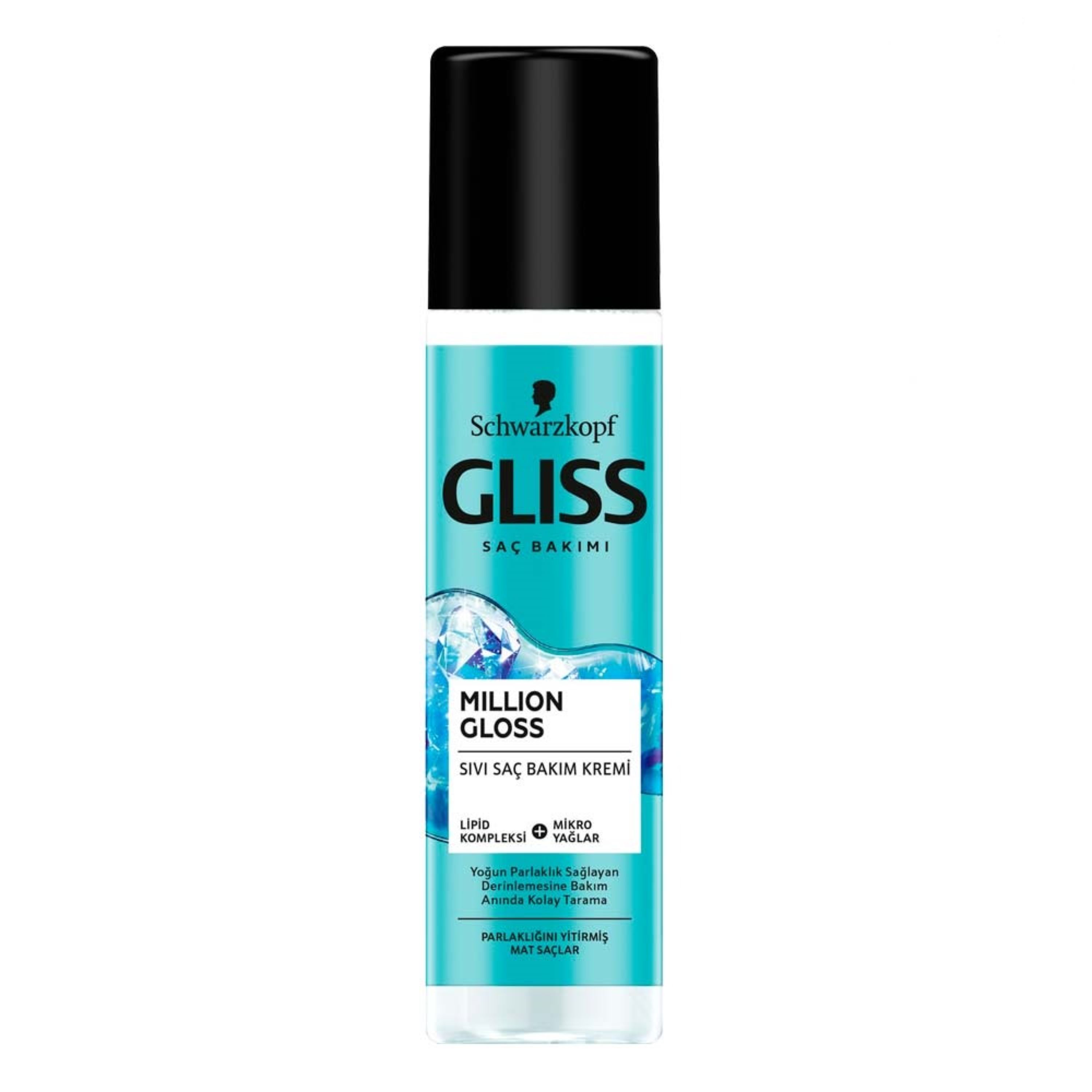 اسپری دو فاز گلیس مدل MILLION GLOSS حجم 200 میل