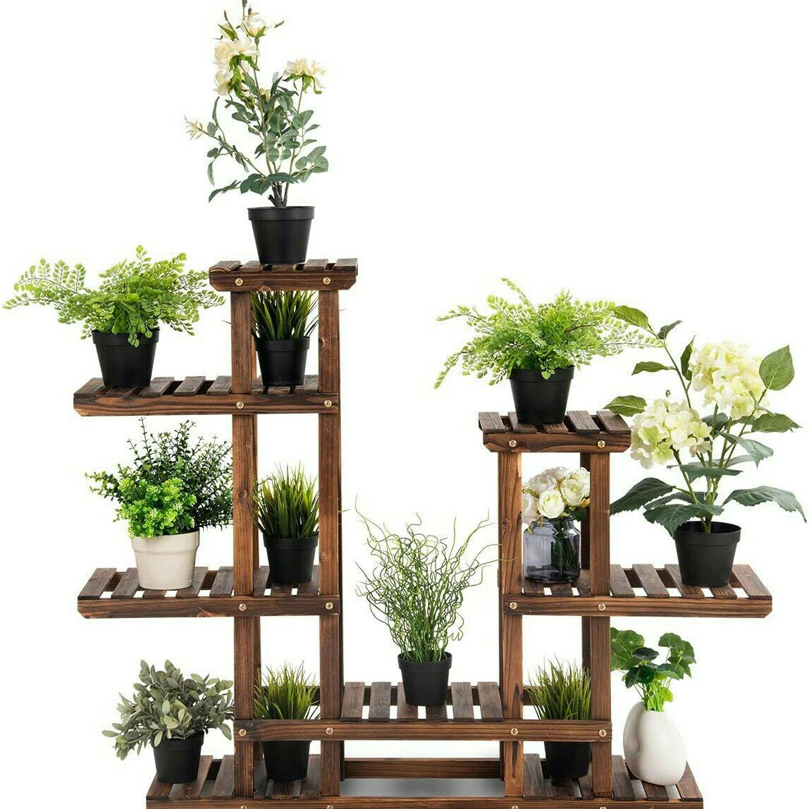 استند چوبی گل و کاکتوس سایز بزرگ 652