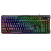 کیبورد مخصوص بازی گرین مدل  Green RGB Backlight Gaming Keyboard GK601-RGB