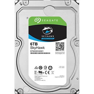 هارد اینترنال سیگیت Seagate SkyHawk 6TB Surveillance Hard Drive 256MB – SATA3 – اصلی