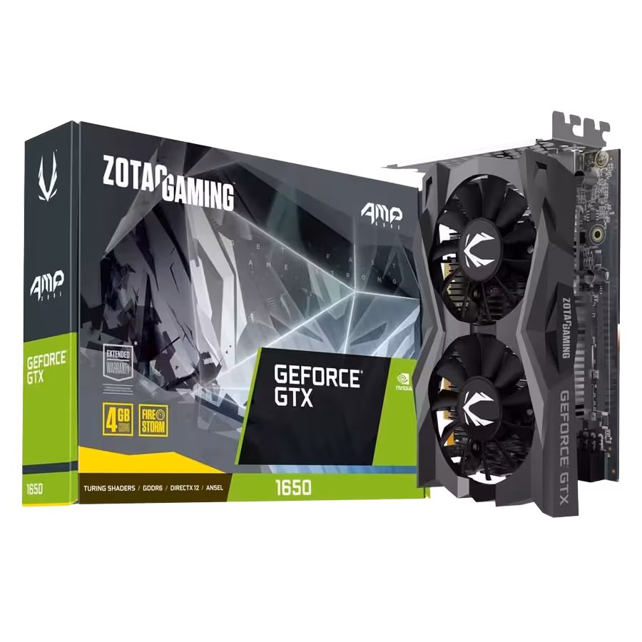 کارت گرافیک زوتک GTX 1650 AMP CORE 4GB | فروشگاه گیمینگ تکاف