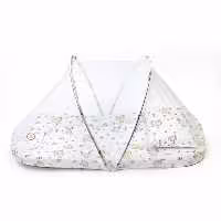 تشک پشه بند مسافرتی ایسیز طرح حیوانات صورتی