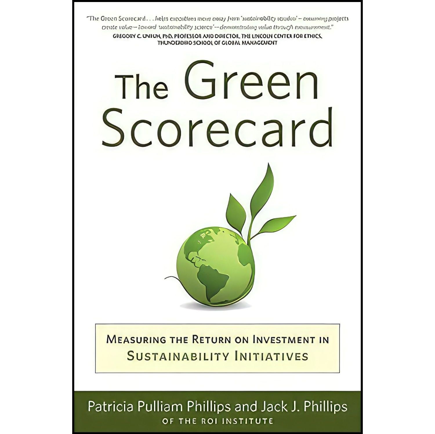 کتاب زبان اصلی Green Scorecard اثر جمعی از نویسندگان