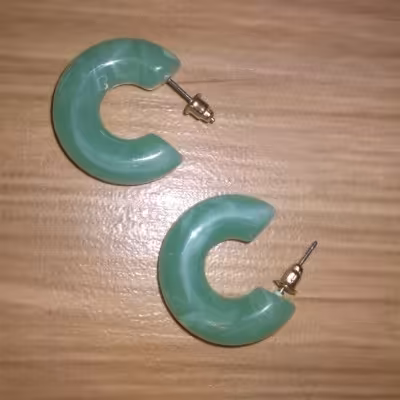 گوشواره طرح سنگ