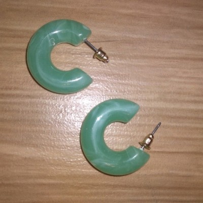 گوشواره طرح سنگ