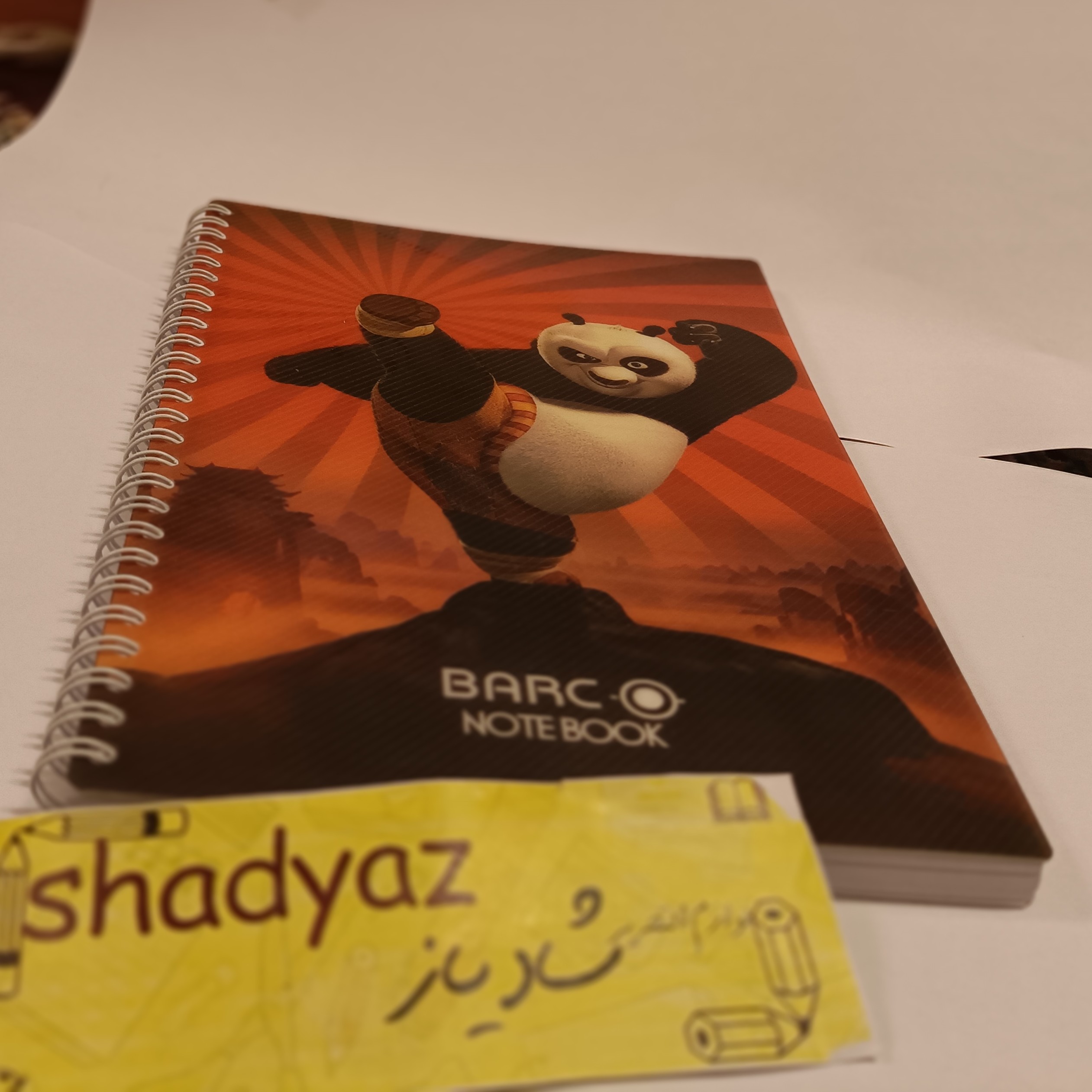 دفتر 40 برگ سیمی نقاشی جلد طلقی کد 44