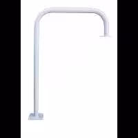 پایه براکت دیواری دوربین مداربسته L شکل 60*150