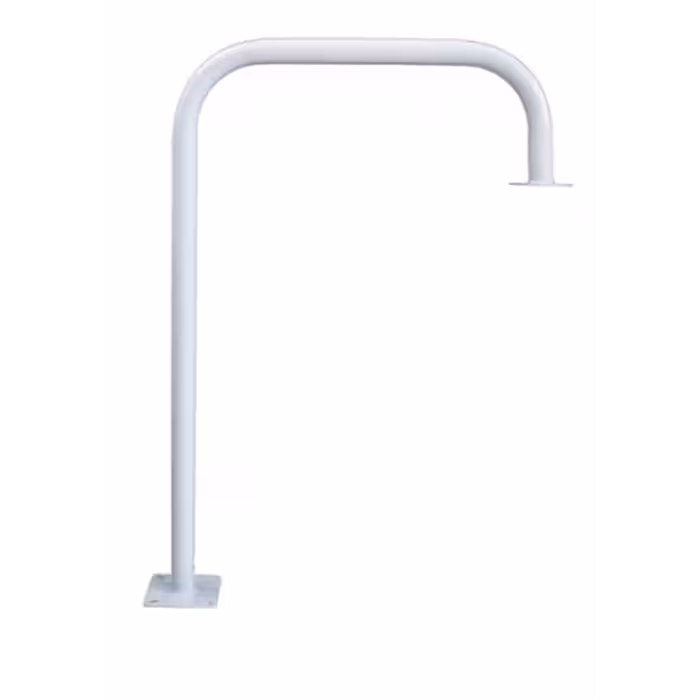 پایه براکت دیواری دوربین مداربسته L شکل 60*150