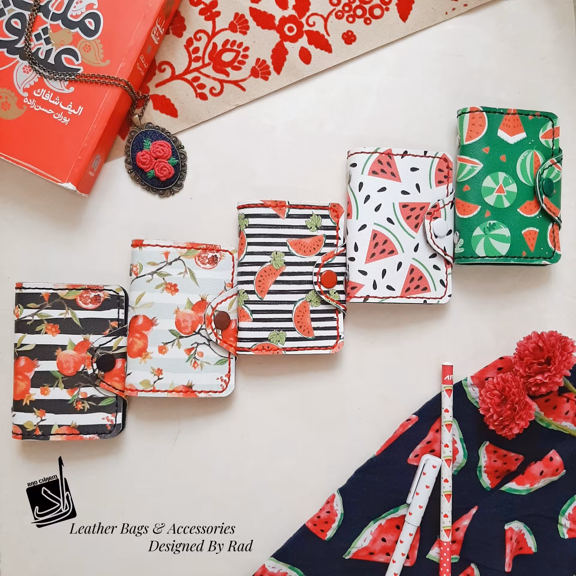 جاکارتی طلقی چرم صنعتی، طرح یلدا (پس کرایه)