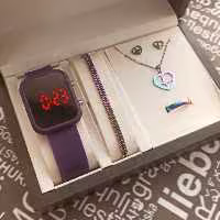 ست ساعت و دستبند هلوگرامی