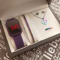 ست ساعت و دستبند هلوگرامی