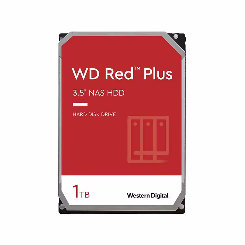 مشخصات، قیمت و خرید هارد دیسک 1 ترابایت Western Digital مدل Red Plus 1TB