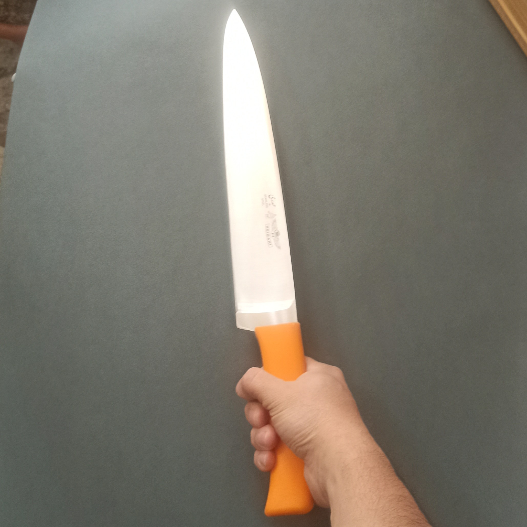 چاقو جوجه زن استاد حیدری سایز 12