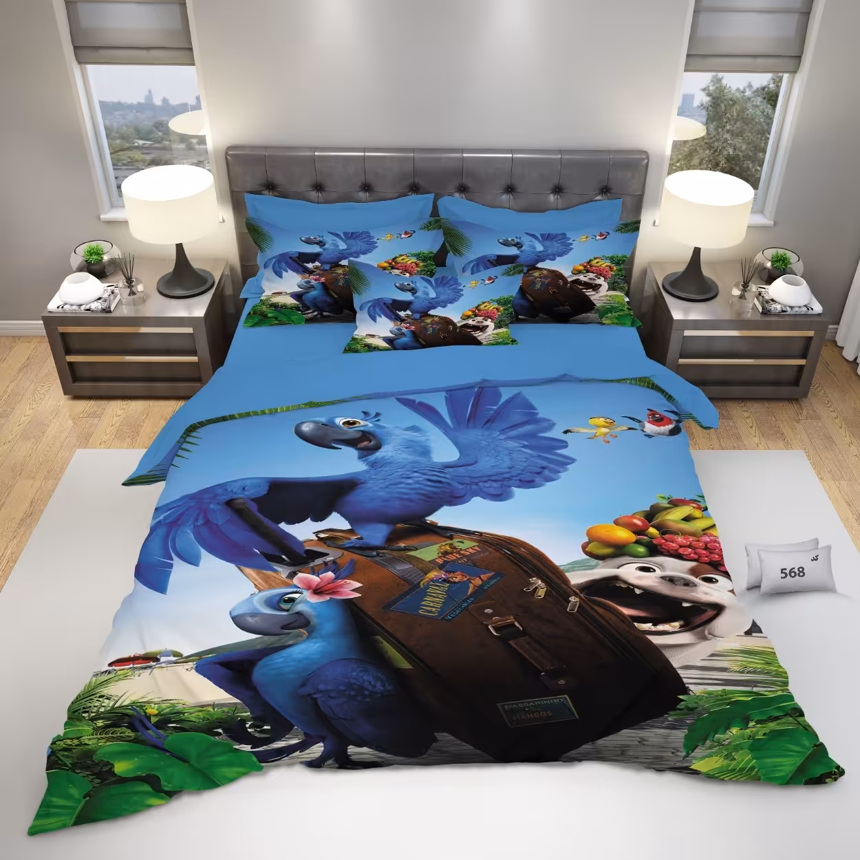 سرویس روتختی ایلا کد 568 یکنفره 4 تکه