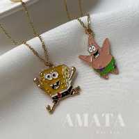 گردنبند ست پاتریک و باب اسفنجی